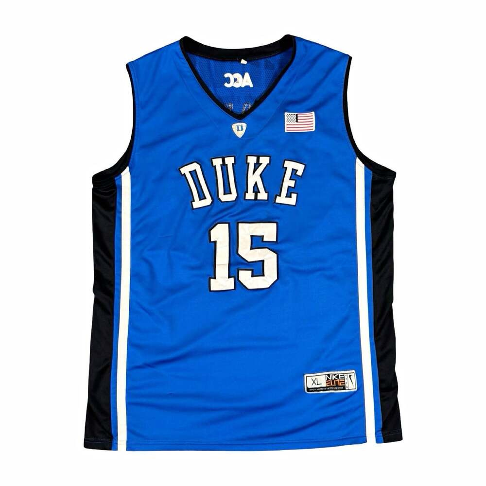 Nike Duke Blue Devils Okafor #15 Basketball Jersey Blue Size XL